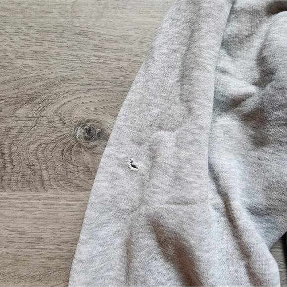 Nike Women's Grey Syracuse Basketball Pullover Hooded Graphic Sweatshirt Large L - Picture 3 of 6